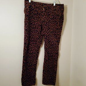 Loft Leopard Print Pants